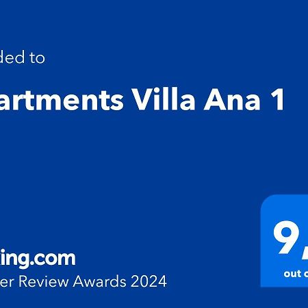 Apartments Villa Ana 1 Cavtat Eksteriør bilde